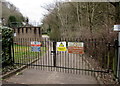 Entrance to the Severn Trent Water site in Central Lydbrook