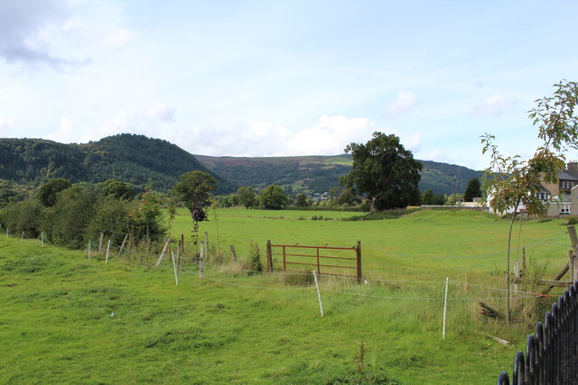 Trefriw is across the valley
