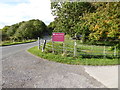 South Downs Way at Saddlescombe Farm entrance