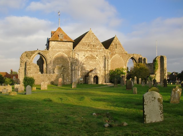 St Thomas's Church, Winchelsea, from the west