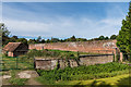 Wall, Old Bury Hill Gardens