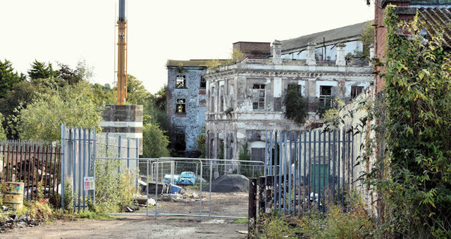 Former Barbour's mill, Hilden - October 2016(1)