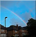 Rainbow over North London, near Alexandra Park