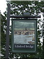 Sign for the Edisford Bridge public house