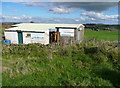 The pavilion of West End Cricket Club, Haworth