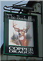 Sign for the Buck Inn, Grindleton 