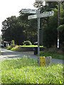 Roadsign on Church Road