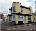 Bloomsbury Street side of a derelict former pub in Cheltenham