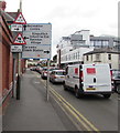 Queuing traffic, Gloucester Road, Cheltenham