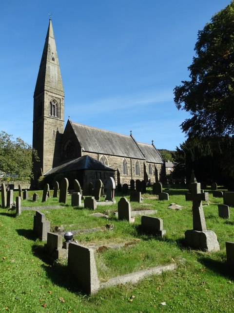 St John the Baptist Church in Bamford © Neil Theasby :: Geograph ...