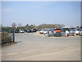 Car park entrance, Hollybeck Garden Centre