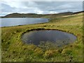 NS2673 : Bomb crater near Loch Thom by Lairich Rig