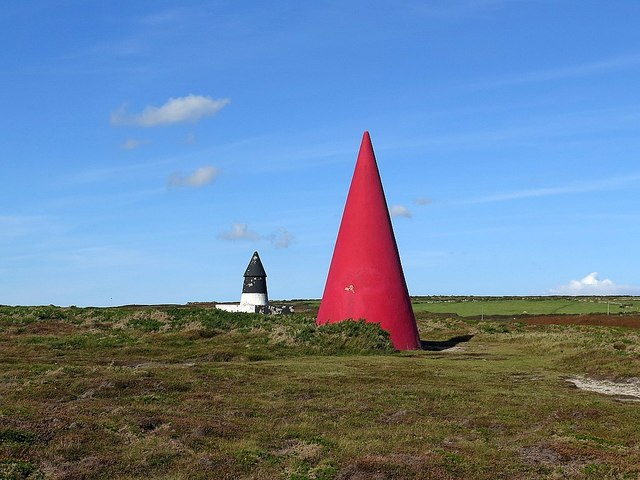 Landmarks above Gwennap Head