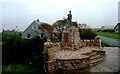 War Memorial at road junction