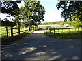 Looking northwards from footpath junction at White House