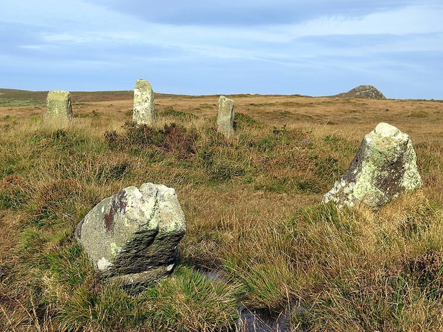 Nine Maidens (Boskednan) stone circle