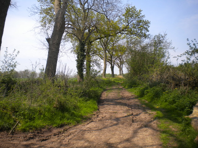 Public footpath towards Farnsfield © Richard Vince :: Geograph Britain ...