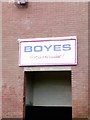 Boyes Sign