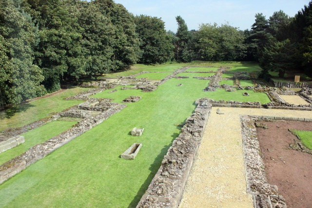 The remains of Norton Priory