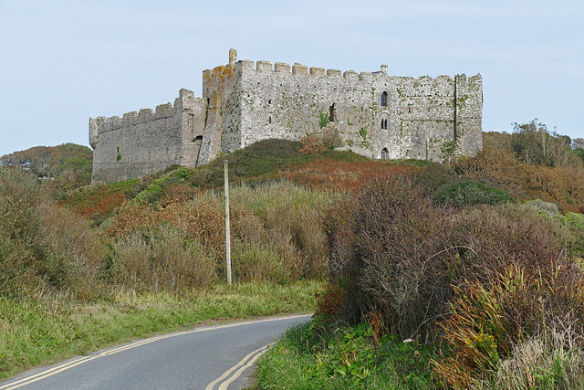 Manorbier castle