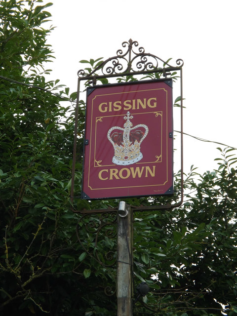 The Crown Public House sign