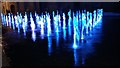 NZ3957 : Illuminated Fountain, Sunderland City Centre by Les Hull