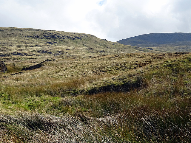 A view towards Pumlumon Fach and... © John Lucas :: Geograph Britain ...