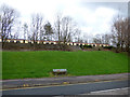 Railway embankment at Glasgow Road