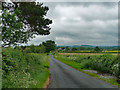 Country road near Forton