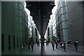 View of More London reflected in one of the buildings