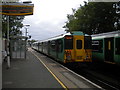 Train leaving West Norwood station