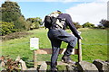 Stile at Upper Park Wood