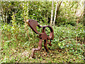 Iron art work. Rimrose Valley Country Park