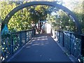 Boscombe: on South Road footbridge