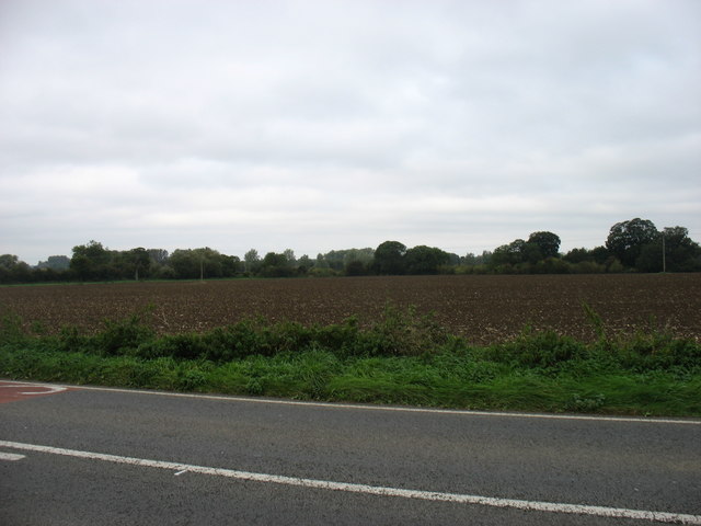 Farmland beside the A361