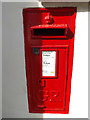 TM0691 : The Green Post Office George V Postbox by Geographer
