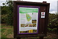 SK4965 : Information board at Pleasley Pit Country Park by Ian S