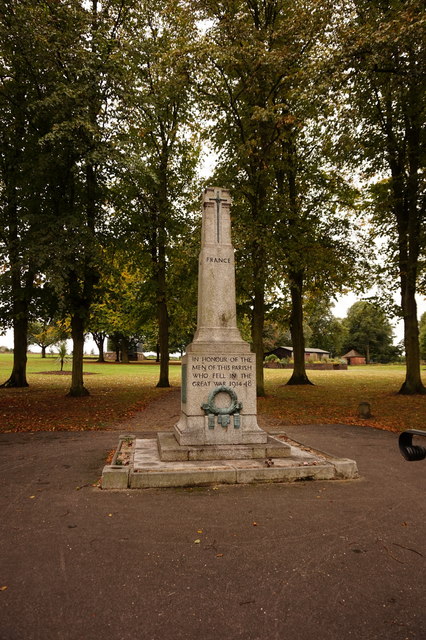 Mansfield Woodhouse War Memorial