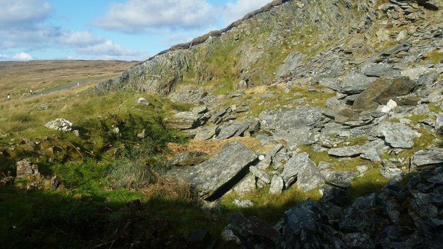Small quarry on Ward of Scousburgh