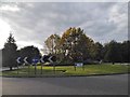 Roundabout on Hermitage Road, Knaphill