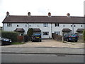 Row of houses on Queens Road, Bisley