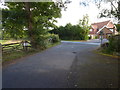 Junction of Furnace Farm and Felbridge Roads with public footpath