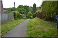 Footpath to Brooklands Park