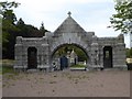 A gateway from Dunecht House chapel