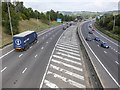 M5 northbound near J4 Lydiate Ash