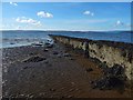 Pipe on the shore at Helensburgh