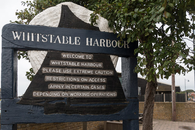 Harbour Sign, Whitstable