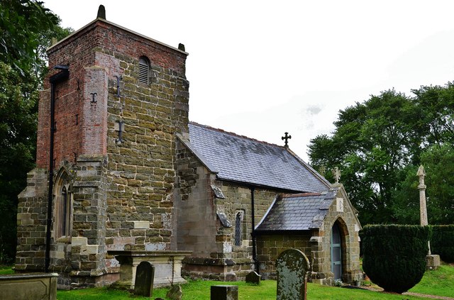 Somersby, St. Margaret's Church: Built... © Michael Garlick cc-by-sa/2. ...