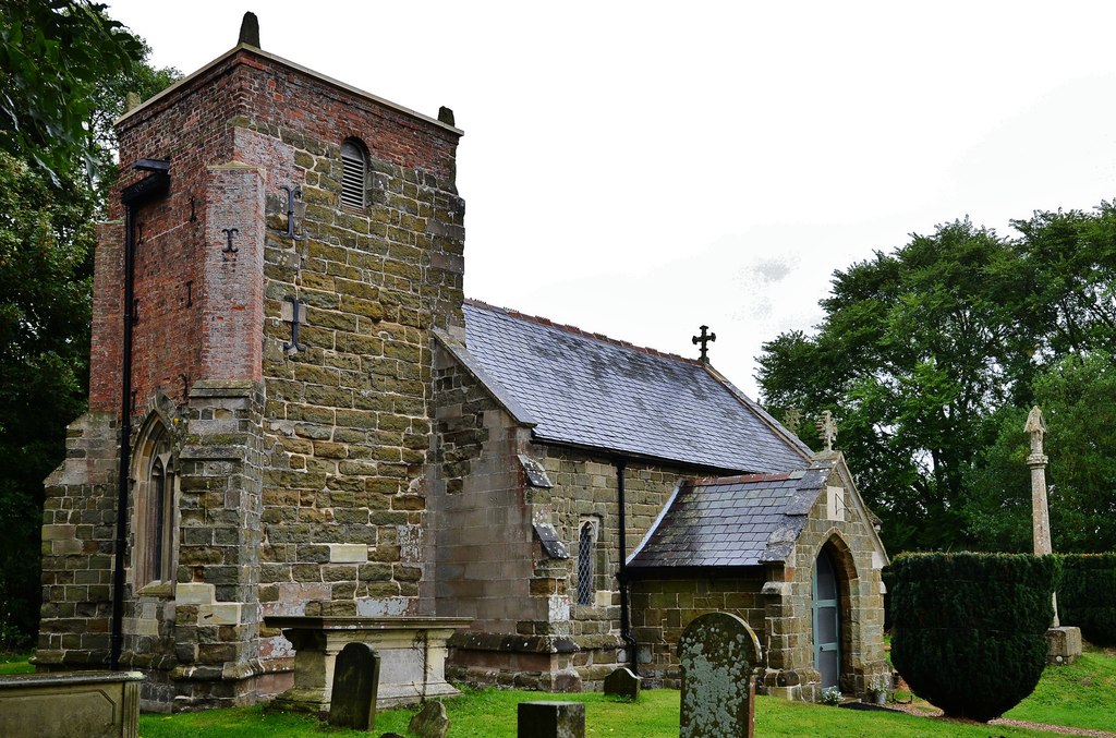 Somersby, St. Margaret's Church: Built © Michael Garlick Cc-by-sa 2. 