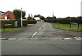 Junction of the A529 and Bishops Wood, Nantwich